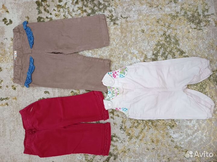 Вещи пакетом на девочку 62-80 р