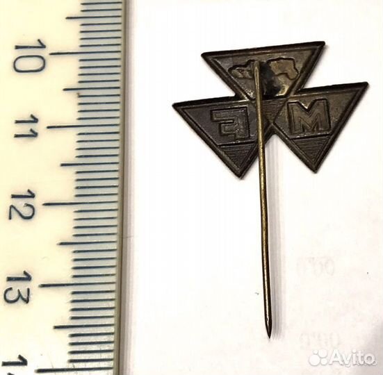 Значок USA Massey Ferguson тракторы латунь