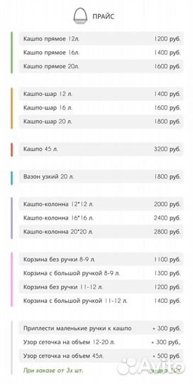Садовый декор - кашпо из искусственного ротанга