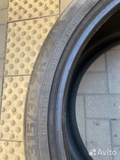 Continental SportContact 6 315/30 R22