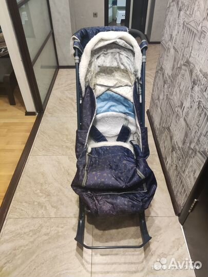 Коляска-санки Ника Nika