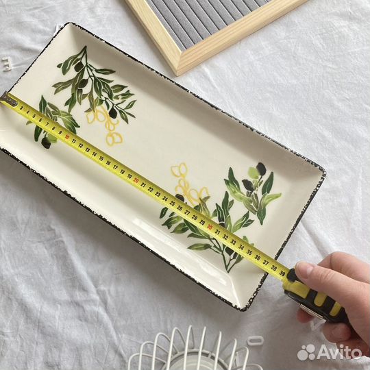 Блюдо тарелка для сервировки viarot Oливки 38 см