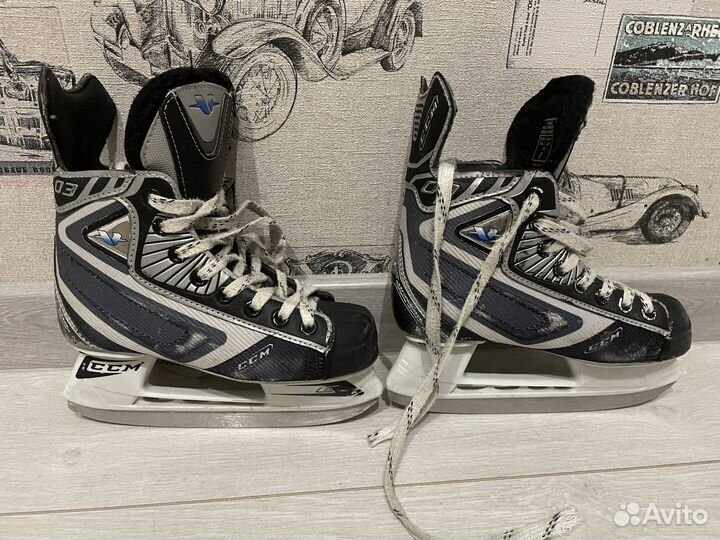 Коньки детские ссм