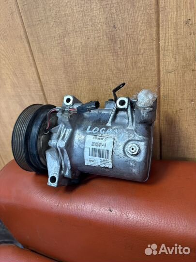 Renault logan 2 компрессор кондиционера