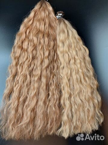 Волосы для наращивания Exclusive +, кудри, опт