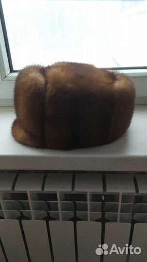 Норковая шапка мужская