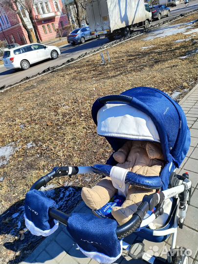 Коляска 2 в 1 бу