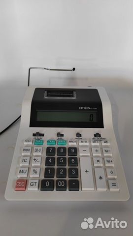 Калькулятор с печатью Citizen CX-123N