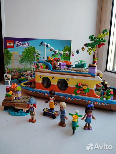 Lego friends лего Плавучий дом на канале