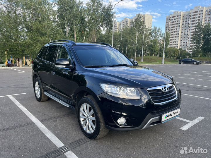 Hyundai Santa Fe 2.4 AT, 2011, 185 000 км