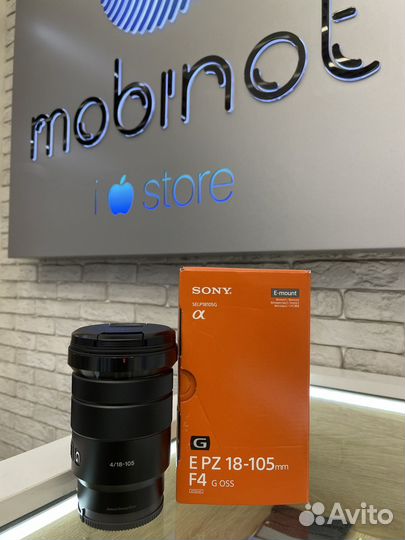 Sony 18-105mm F/4G OSS PZ E (selp18105G)