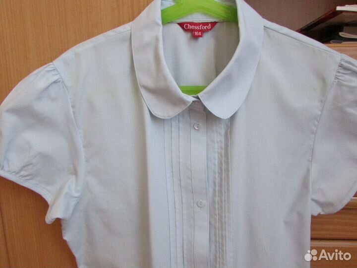 Блузка школьная для девочек новая на рост 158