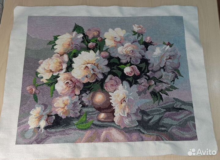 Вышивка крестиком, ручная работа 