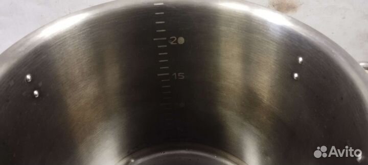 Кастрюля из нержавейки 25 литров