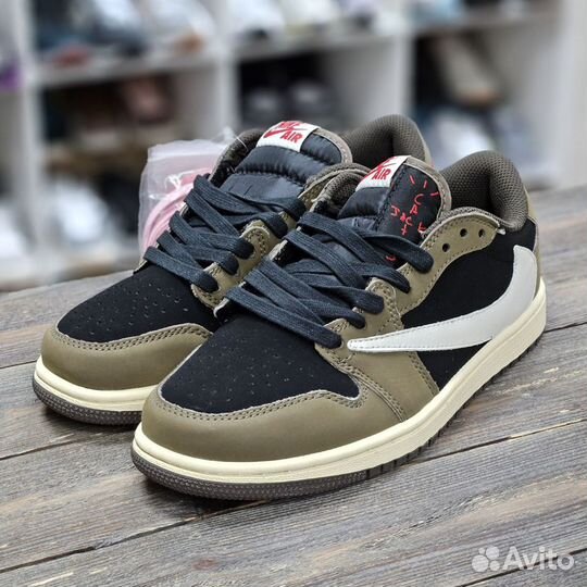 Кроссовки Nike Air Jordan 1 Travis Scott, 41-45