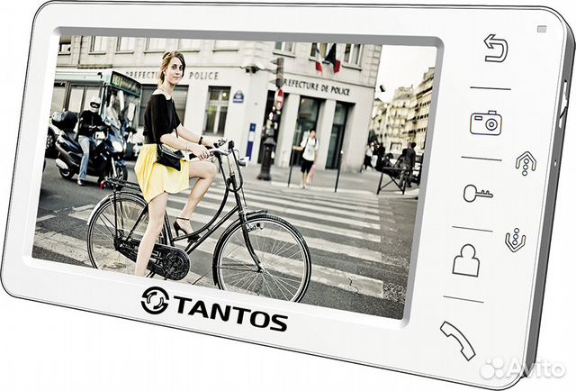 Монитор видеодомофона Tantos Amelie SD (White) XL