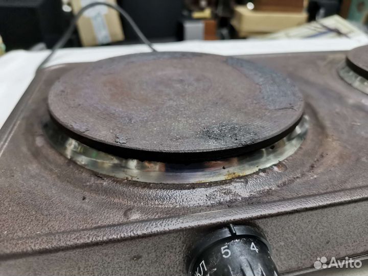 Плита Двухконфорочная Аксинья Рабочая (Ч)