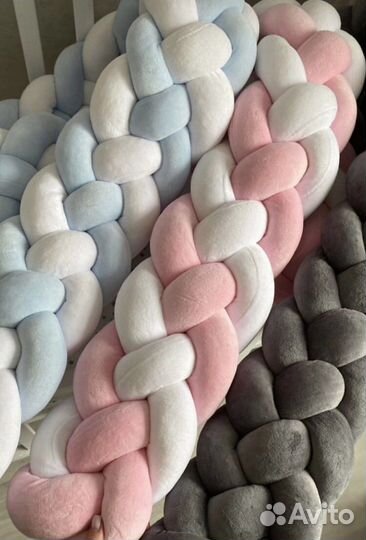 Бортик косичка