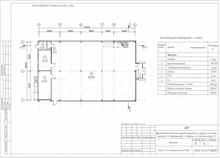 Свободного назначения, 700 м²