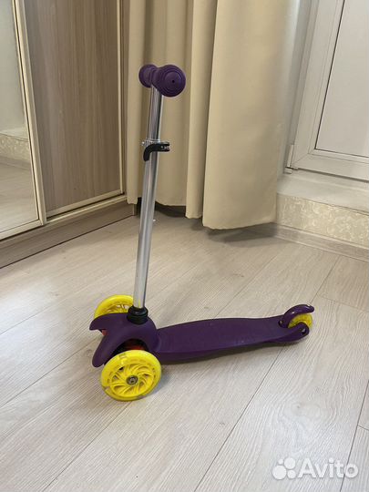 Самокат трехколесный kreiss