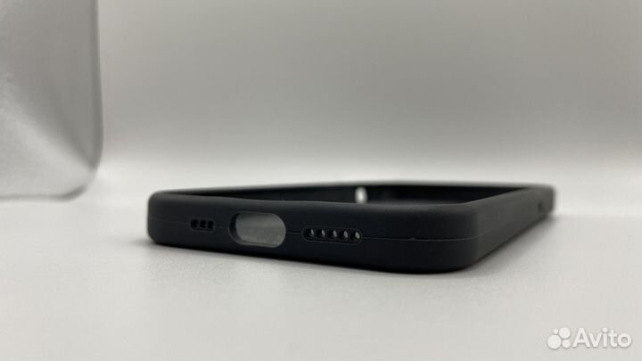 Чехол на iPhone 12/12 Pro Silicon Case Graphit