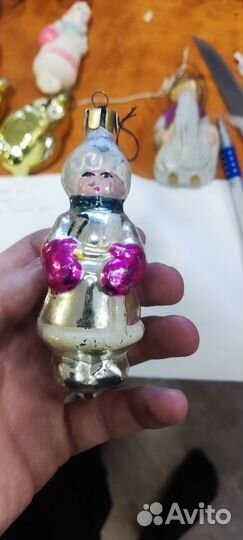 Мальчик с кнутом елочная игрушка СССР