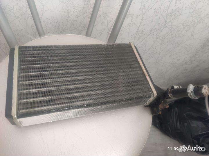 Радиатор печки на газель