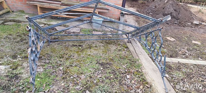 Металлический козырек