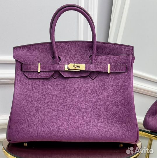 Сумка hermes birkin 35 anemone