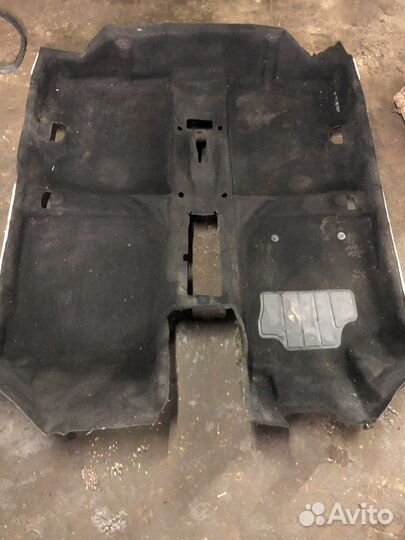 Ковер салона на renault logan 2008 г
