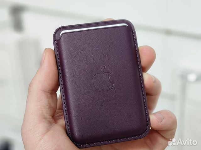 Кардхолдер Leather Wallet Magsafe для iPhone