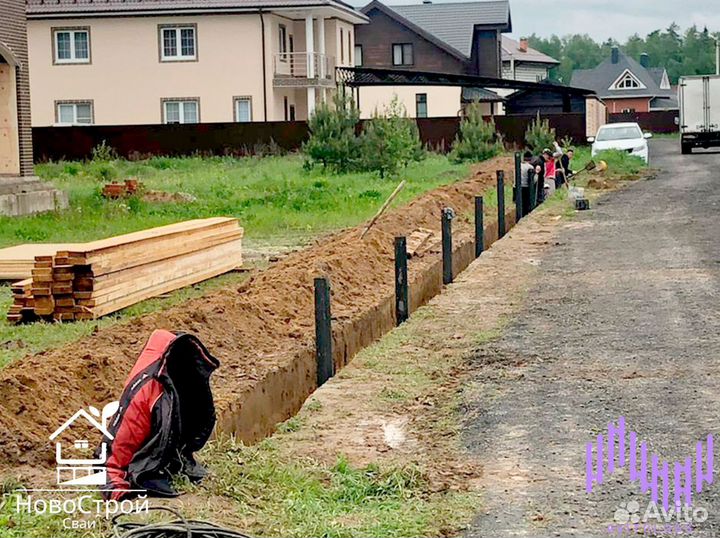 Винтовые сваи