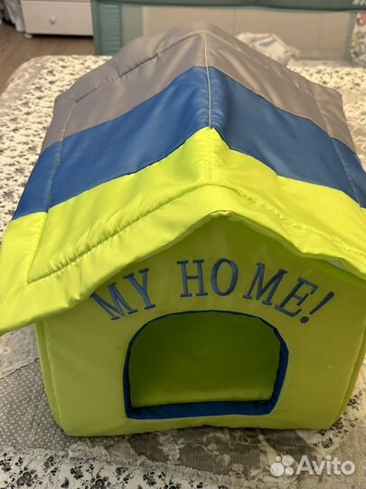 Лежанка домик для собаки