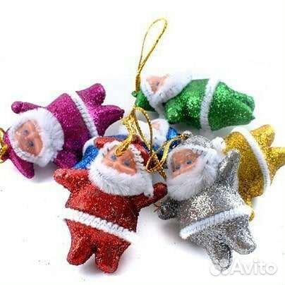 Новогодние ёлочные игрушки «Дед Мороз»