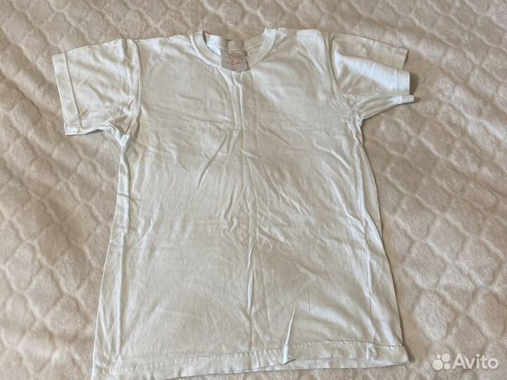 Футболка белая детская