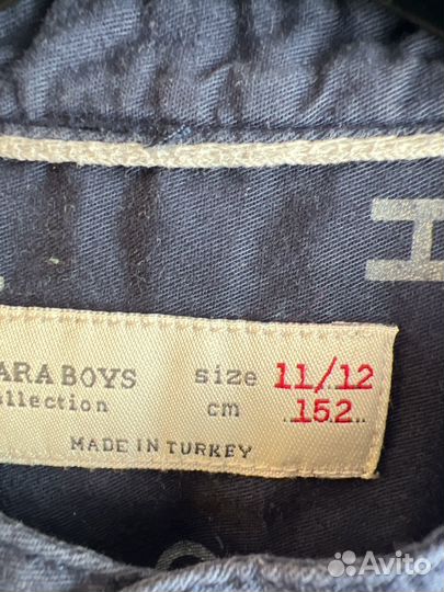 Рубашки Zara и HM р.152 (11-12 лет)