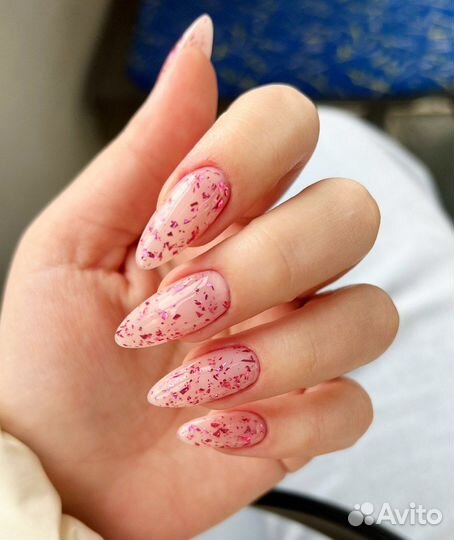 Маникюр & педикюр с покрытием, наращивание ногтей