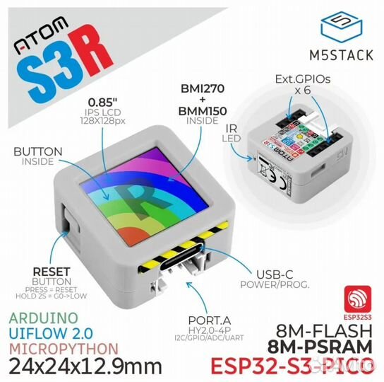 Atom S3R от m5stack