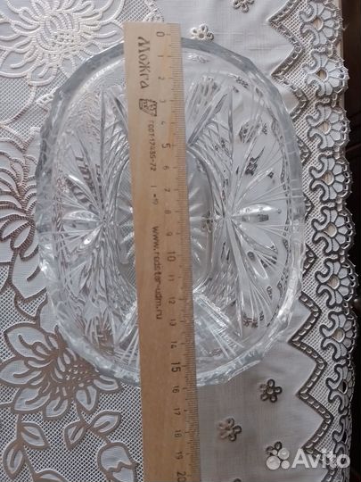 Вазочка хрустальная советских времен