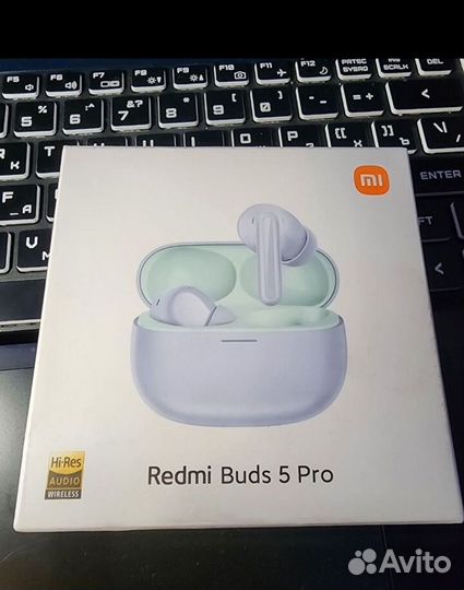 Беспроводные Xiaomi Redmi Buds 5 Pro Фиолетовый