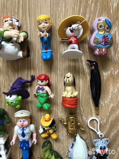 Киндер сюрприз игрушки ландрин топперы