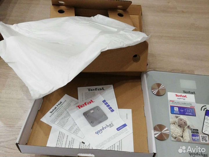 Весы напольные новые Tefal