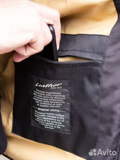 Куртка кожаная Spidi Rock Black