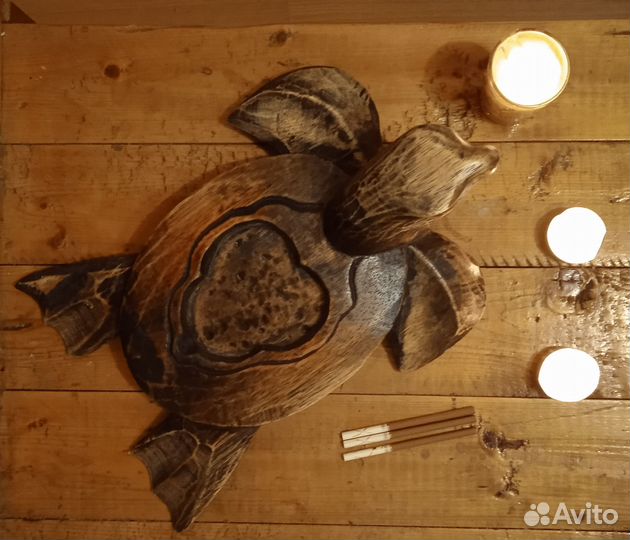 Пепельница из Индонезии, черепаха