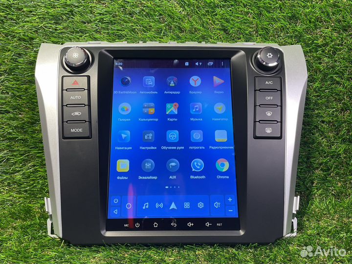 Магнитола tesla на Camry 50-55