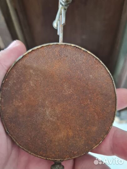 Часы антикварные, старинные керамика 19 век