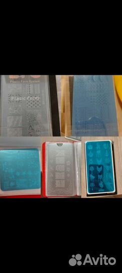 Пластины 26шт для стемпинга с органайзером