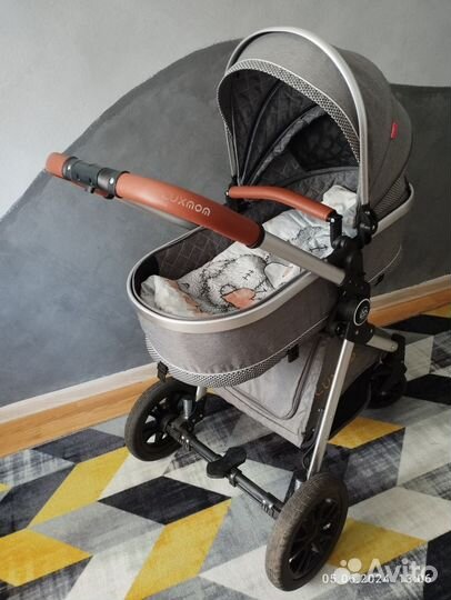 Коляска 2 в 1 luxmom v9