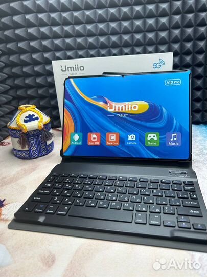 Планшет Umiio А19 pro 128 гб новые
