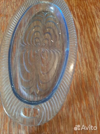 Селедочница стекло СССР
